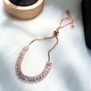 Rosegold Crystal Bracelet